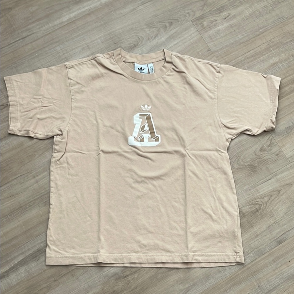 Adidas Tan Graphic Tee